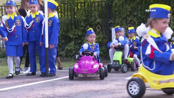 Открытие пресс-центра для юных инспекторов движения.