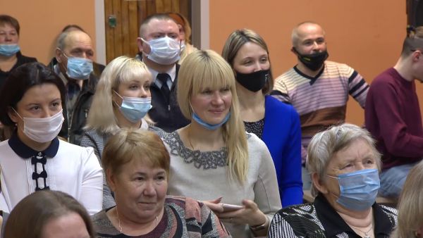 С докладом о проделанной в 2020 году работе выступил директор»ТУ «Верейское» Сергей Чистюхин.