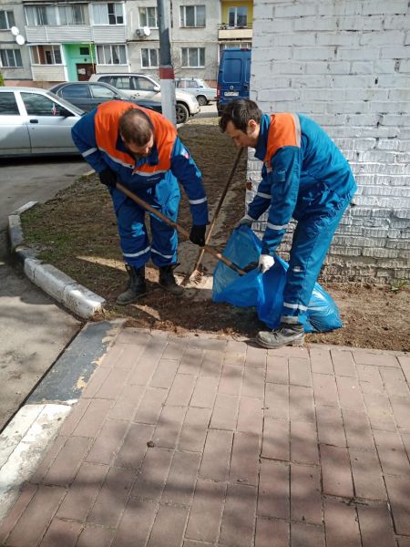 Ильинское производственное отделение АО «Мособлэнерго» участвует в областном субботнике