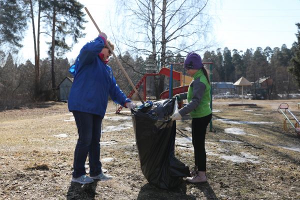 Раменский городской округ выходит на субботники.