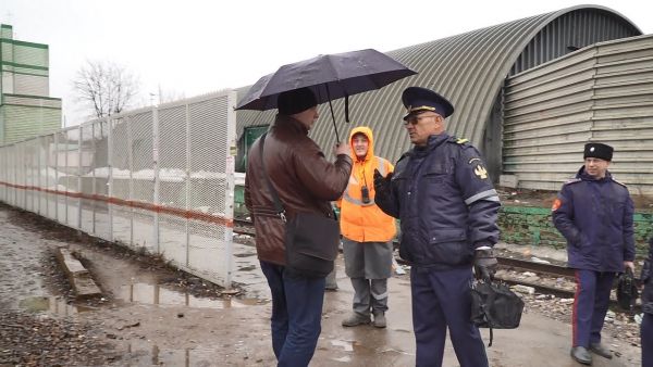 Профилактический рейд прошёл рядом с железнодорожной платформой «Быково».