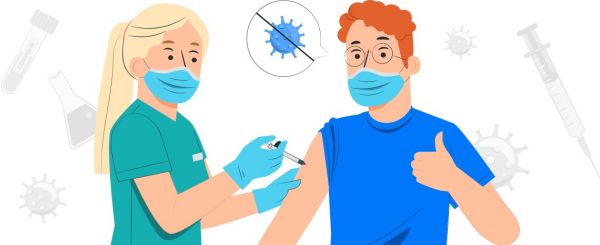 Жители Раменского г.о., не ждите третьей волны: вакцинируйтесь от COVID-19.