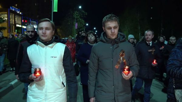 Девятого мая в Раменском состоялась традиционная акция – «Свеча памяти».