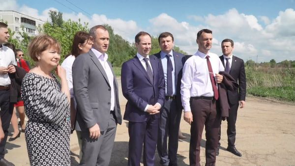 Ход строительства спортивного объекта в п. Электроизолятор ТУ «Новохаритоновское»