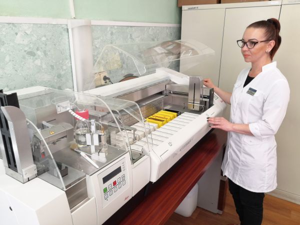 50 000 исследований на новом лабораторном оборудовании провели в патологоанатомическом отделении Раменской ЦРБ.