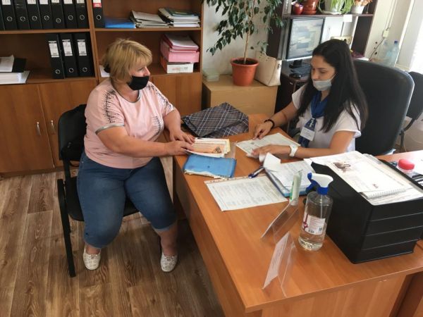 Специалисты МосОблЕИРЦ провели прием жителей села Ульянино Раменского городского округа