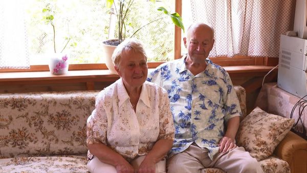 60 лет семейной жизни в любви и согласии.