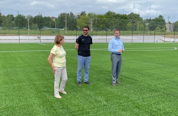 ТУ Новохаритоновское посетили Роман Терюшков и Виктор Неволин