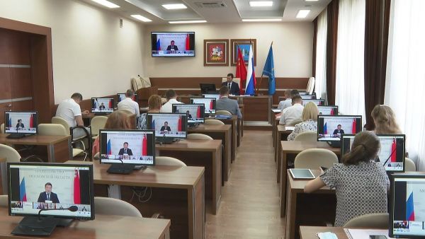 Еженедельная ВКС Губернатора с главами