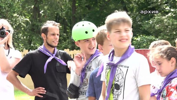 Инспекторы ОНД и ПР по Раменскому г.о. с детьми провели занятие по пожарной безопасности.