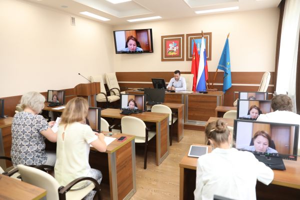 Глава Раменского г.о Виктор Неволин провёл заседание штаба с руководителями ТУ и представителями «Мособлгаза».