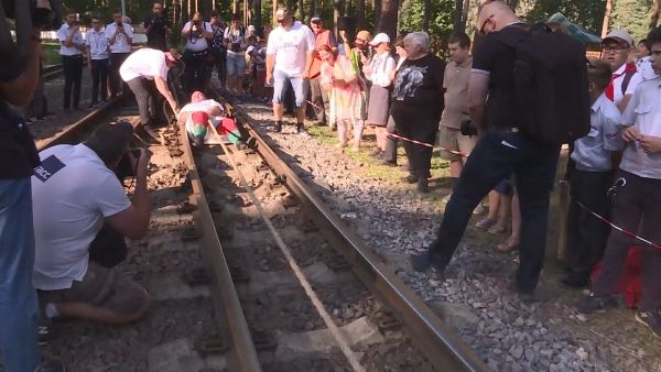 На Московской детской железной дороге установили новый рекорд России и мира.