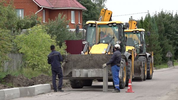 Обустройство дорог на улице Щукина в залинейной части города