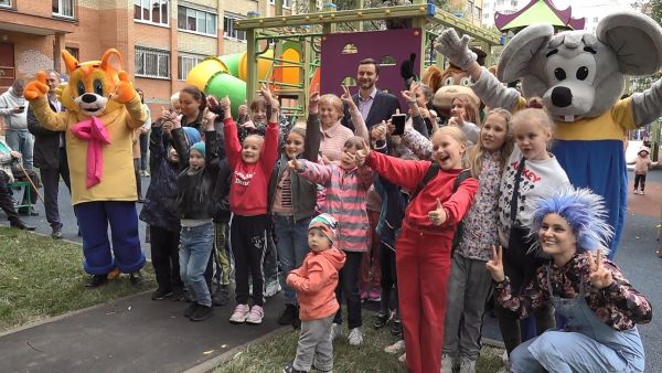 Открытия этой площадки жители ждали еще в прошлом году.