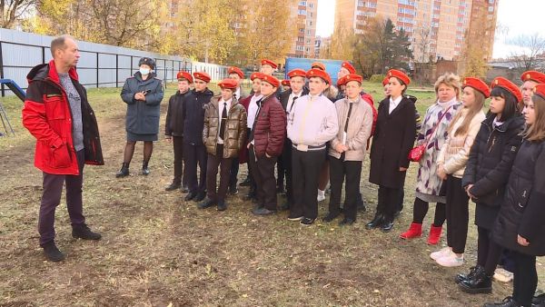 Урок безопасности в рамках месячника гражданской обороны.