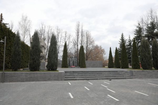 В ТУ «Новохаритоновское» завершилось благоустройство бульвара до главного входа завода «Объединение Гжель».