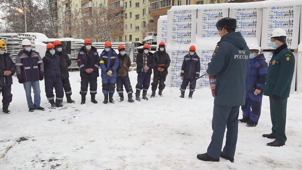 Главгосстройнадзор совместно с МЧС начал проверки стройплощадок в Раменском.