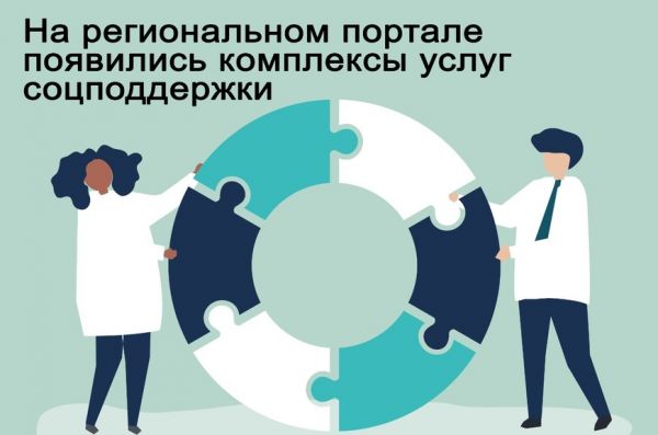 На региональном портале появились комплексы услуг социальной поддержки