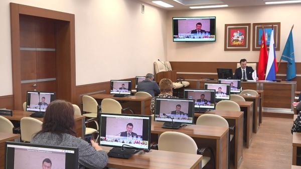 Состоялось ВКС губернатора с членами правительства Московской области и главами муниципалитетов.