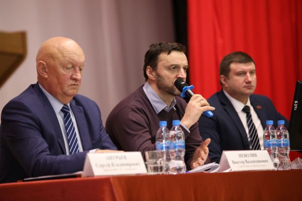 Директор ТУ «Ульянинское» Раменского г.о. Сергей Анурьев выступил с отчетом по итогам работы за 2021 год.