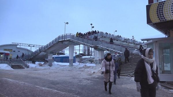 Рейд по предупреждению травматизма  на железной дороге состоялся 20 января на платформе «Раменское»