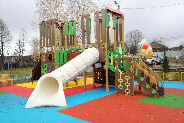 В рамках содержания территории Раменского городского округа запланирована замена оборудования детских игровых площадок