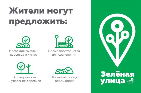 На сайте мой округ  стартовал проект «Зеленая улица».