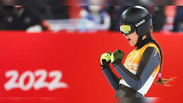 Ирина Аввакумова, спортсменка из Чулково в составе смешанной команды взяла свое Олимпийское серебро.