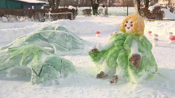 Региональный этап Всероссийского конкурса «Снежный городок Эколят» проводится в феврале.