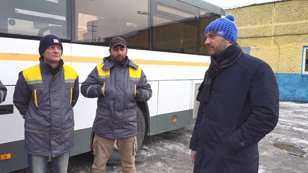 Встречу с коллективом АО «Мострансавто» провел глава Раменского городского округа Виктор Неволин.