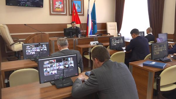 14 марта Губернатор МО Андрей Воробьев в формате видеоконференции провел совещание.
