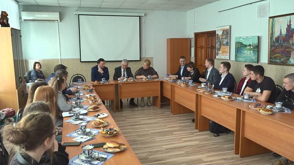На днях глава Раменского г.о встретился с преподавателями и студентами ГГУ.