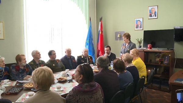 Глава Раменского г.о. встретился с ветеранами окружного Совета ветеранов.