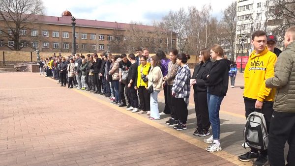 23 апреля 2022 года на пл. Молодёжи состоялся Молодежный краеведческий квест «Раменские перекрёстки.