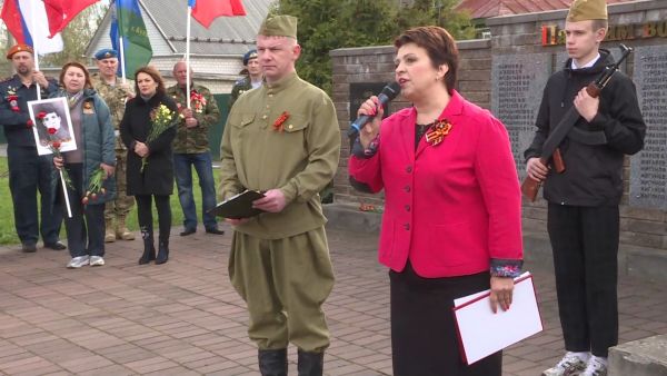 Жители ТУ «Гжельское» участвовали в шествии «Бессмертный полк».