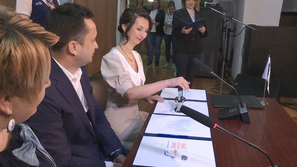 Церемонию гашения новых марок провела «Почта России» в Раменском округе.