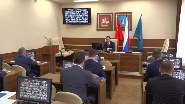 Глава Раменского округа 16 мая провел оперативное совещание.