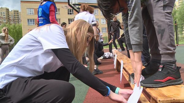 Традиционное тестирование по нормативам ГТО состоялось в СОШ №9.