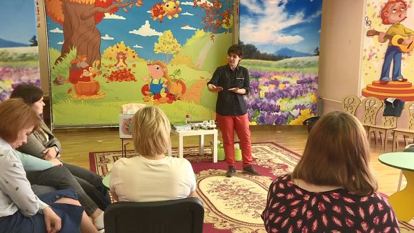 В детском саду № 20 «Новое поколение» прошел мастер-класс для воспитателей.