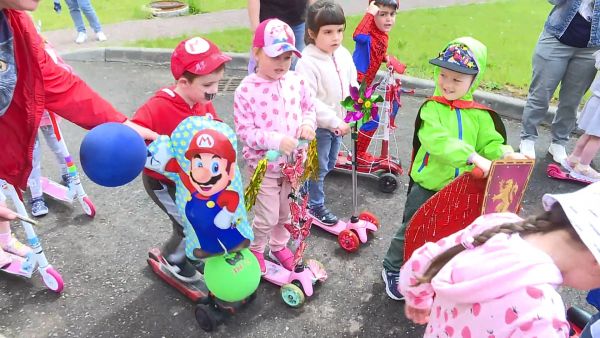 Парад самокатов прошёл в детском саду № 22.