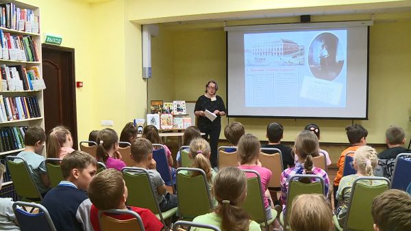 Воспитанники дневных лагерей приняли участие в мероприятиях, приуроченных к 350-ию со дня рождения Петра I.