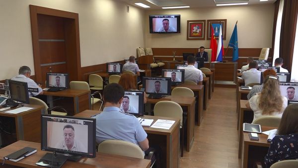 В Раменском городском округе прошло еженедельное оперативное совещание.