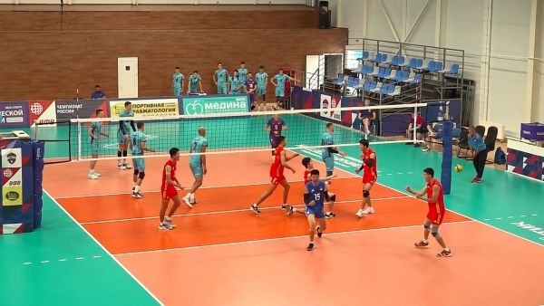 Молодежная сборная Китая по волейболу проводит сборы в Раменском.