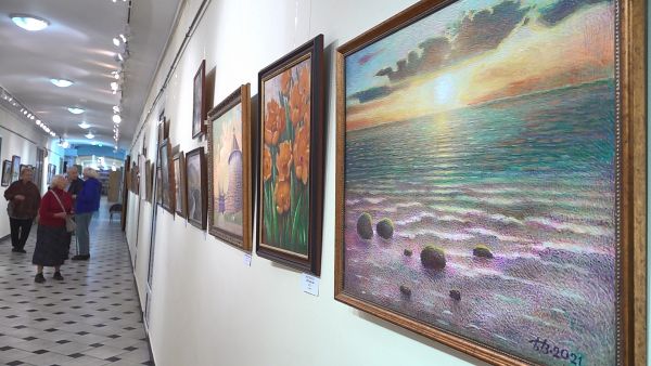 «Лебединая песня» — так называется персональная выставка Бориса Воробьева.