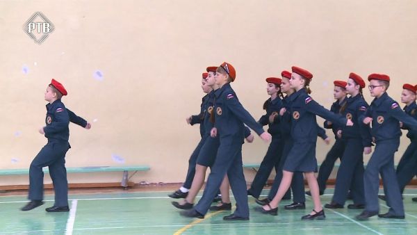 Наше образование/Кадетский отряд «Сокол» из школы №11 поселка Дружба.
