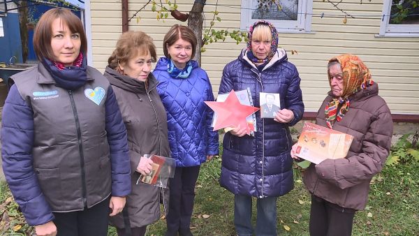 Очередные участники акции «Дом героя» пригласили съемочную группу Раменского ТВ в село Карпово.