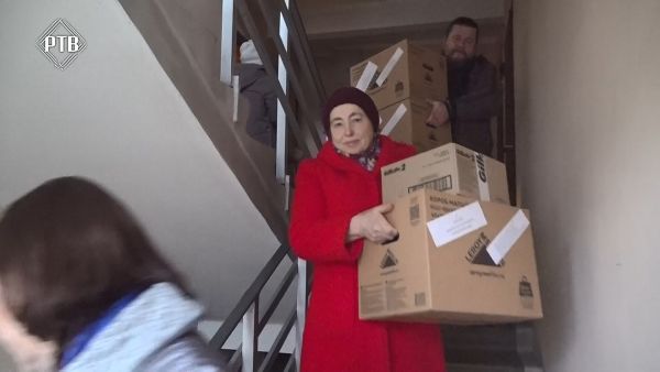 «Посылки добра» — очередная помощь бойцам от раменчан.