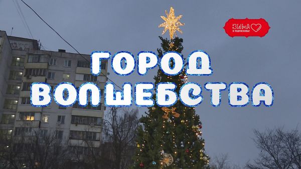 Город волшебства развернулся 24 декабря на площади Молодежи. Там прошли праздничные народные гуляния.