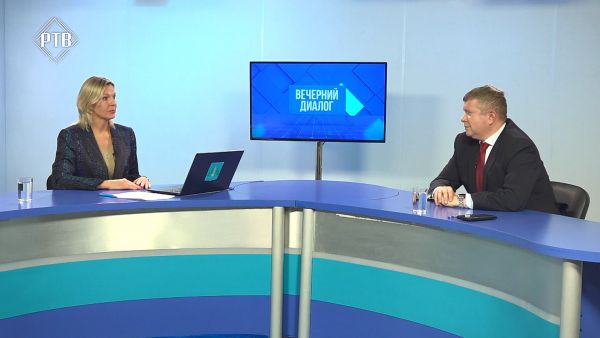 Вечерний диалог/Директор Раменского медиацентра Александр Николаевич Иванов.