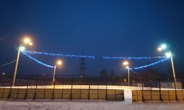 В ТУ «Новохаритоновское» Раменского городского округа завершено новогоднее оформление поселков.